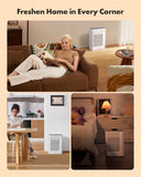T356 New White Air Purifier for Home Large Room Bedroom Up to 1937 Ft² in 1 Hr With Double-sided Air