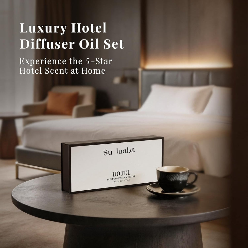 Hotel Collection Diffuser Oil Gift Set for Diffusers & DIY - Set of 202