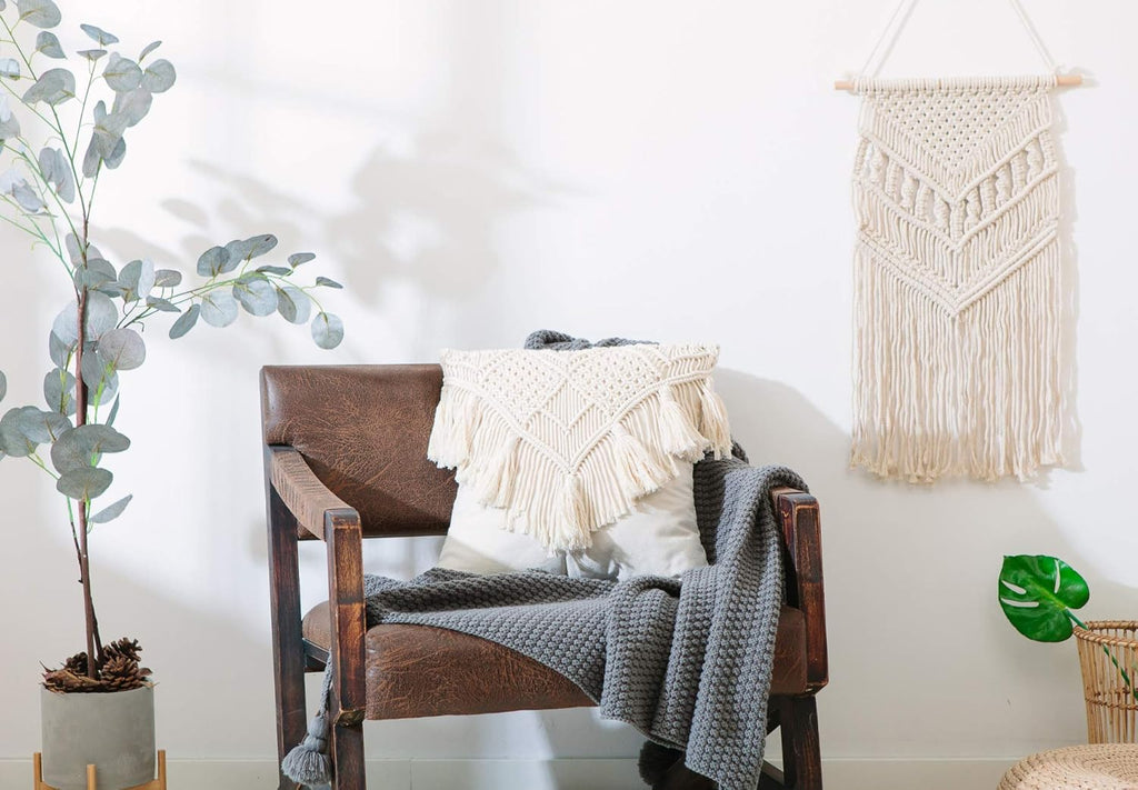 Cushion Covers Macrame Cushion Cover Woven Boho Cushion Cover