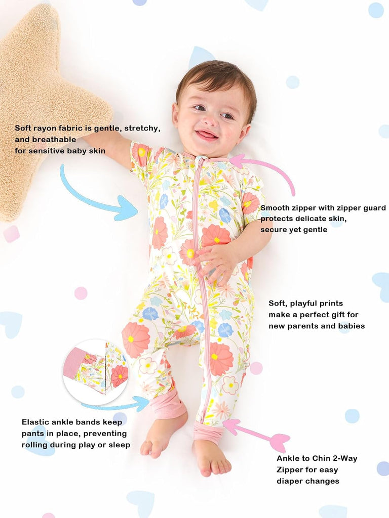 Baby Rayon of Bamboo Pajamas Set