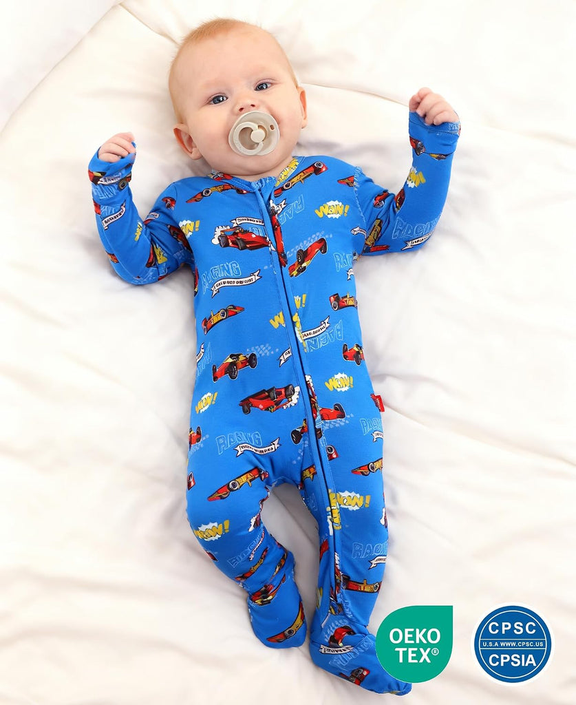 Viscose Baby Footless Pajamas Soft Sleepers