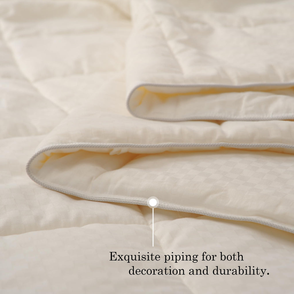 Classic Wool Comforter (Midweight for All Season, )