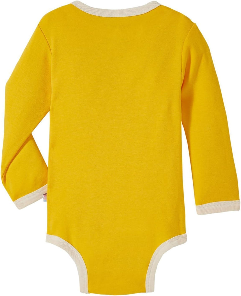 Organic Long Sleeve Kimono Bodysuit