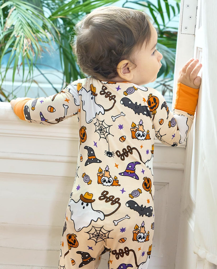 Bamboo Viscose Baby Footie Pajama, Zipper Sleeper Boys Girls