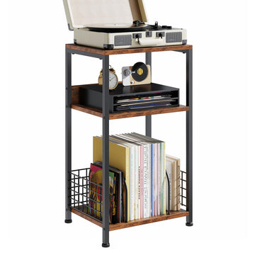Record Player Stand, Side Table, Turntable Stand