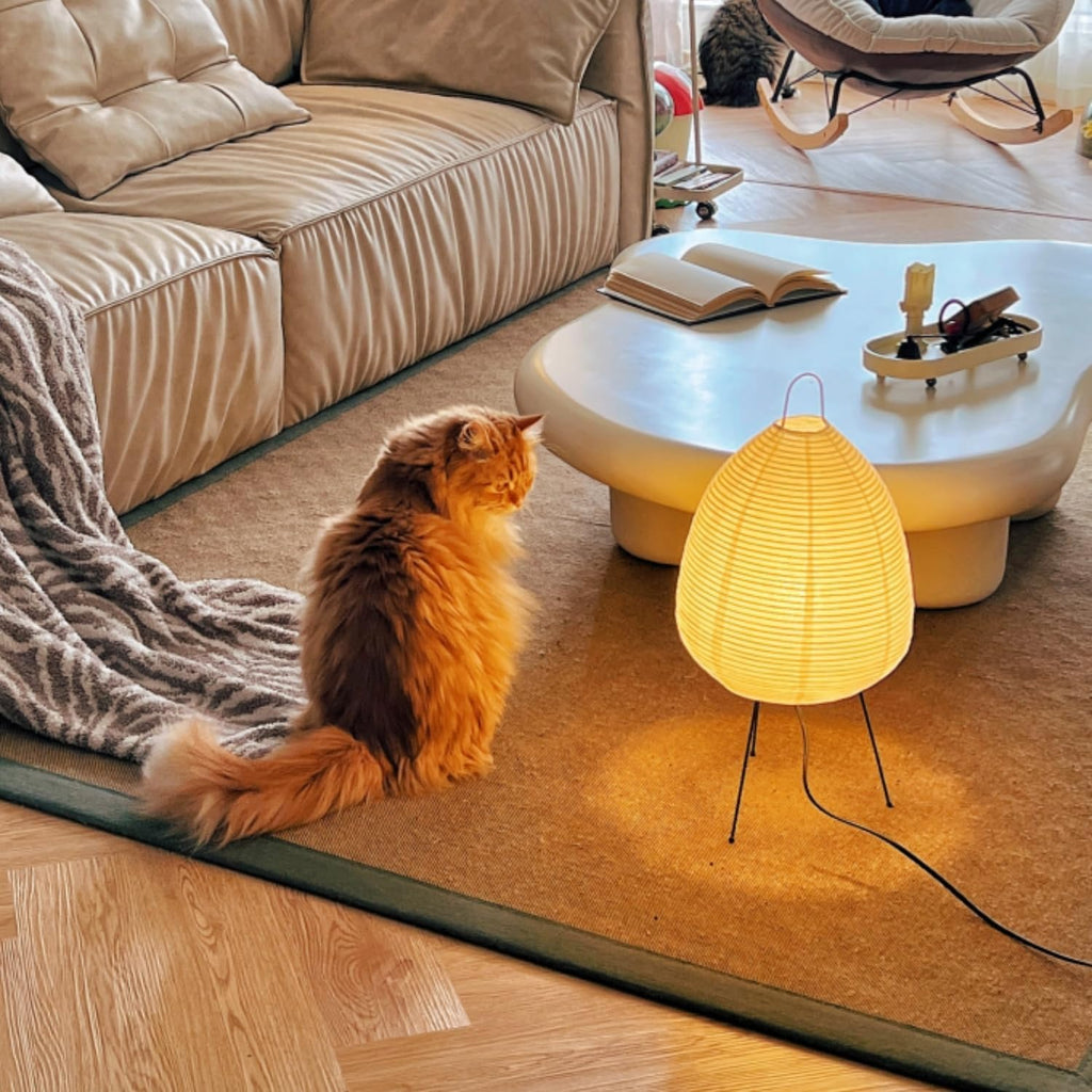 Rice Paper Lamp, Japanese Paper Lantern /Table