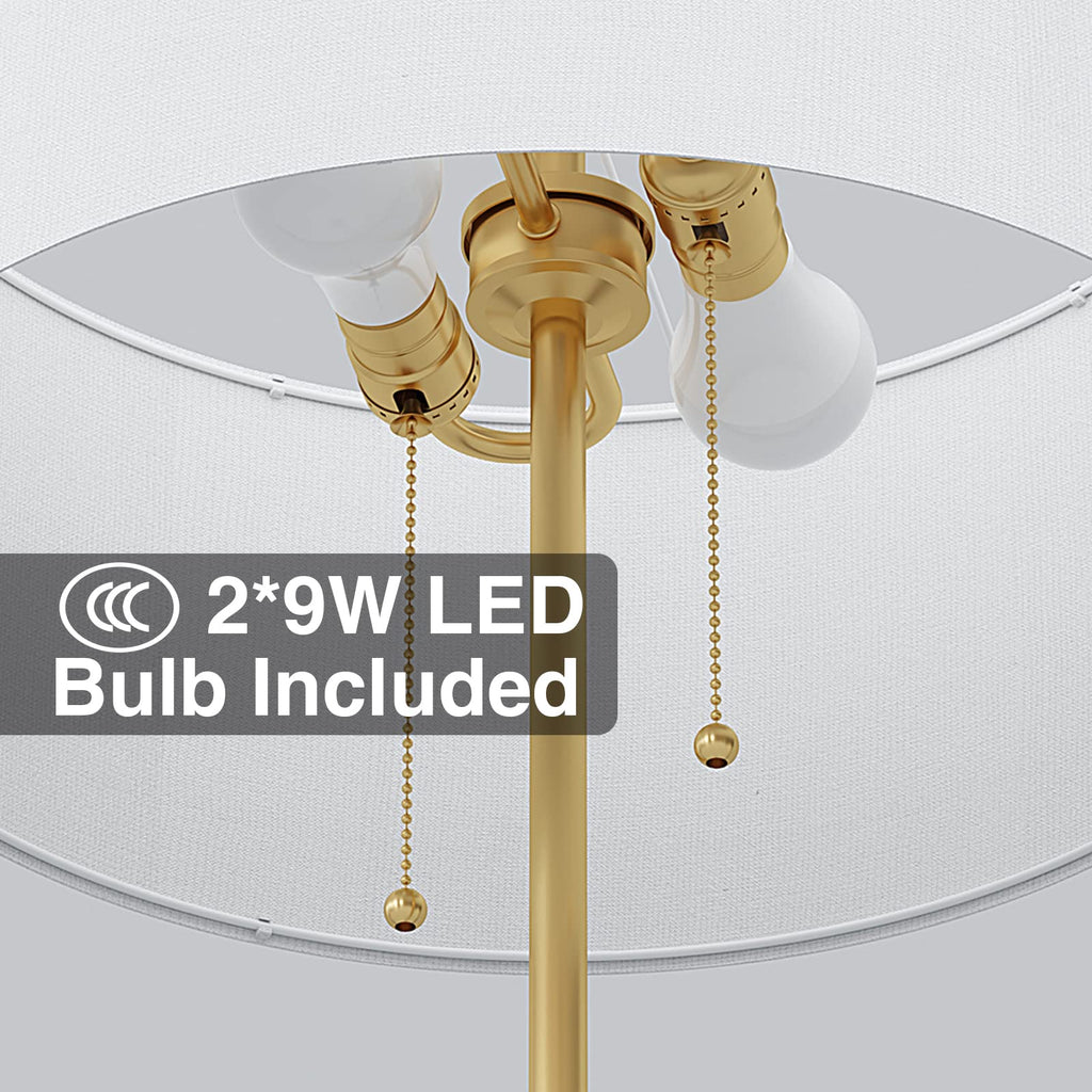 3 Color Temperature Mid Century Floor Lamp