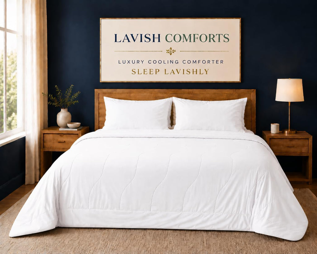 Cooling Comforter Twin XL 68x90, Cooling Blanket for Hot Sleepers & Night Sweats, Breathable Lightweight All Season