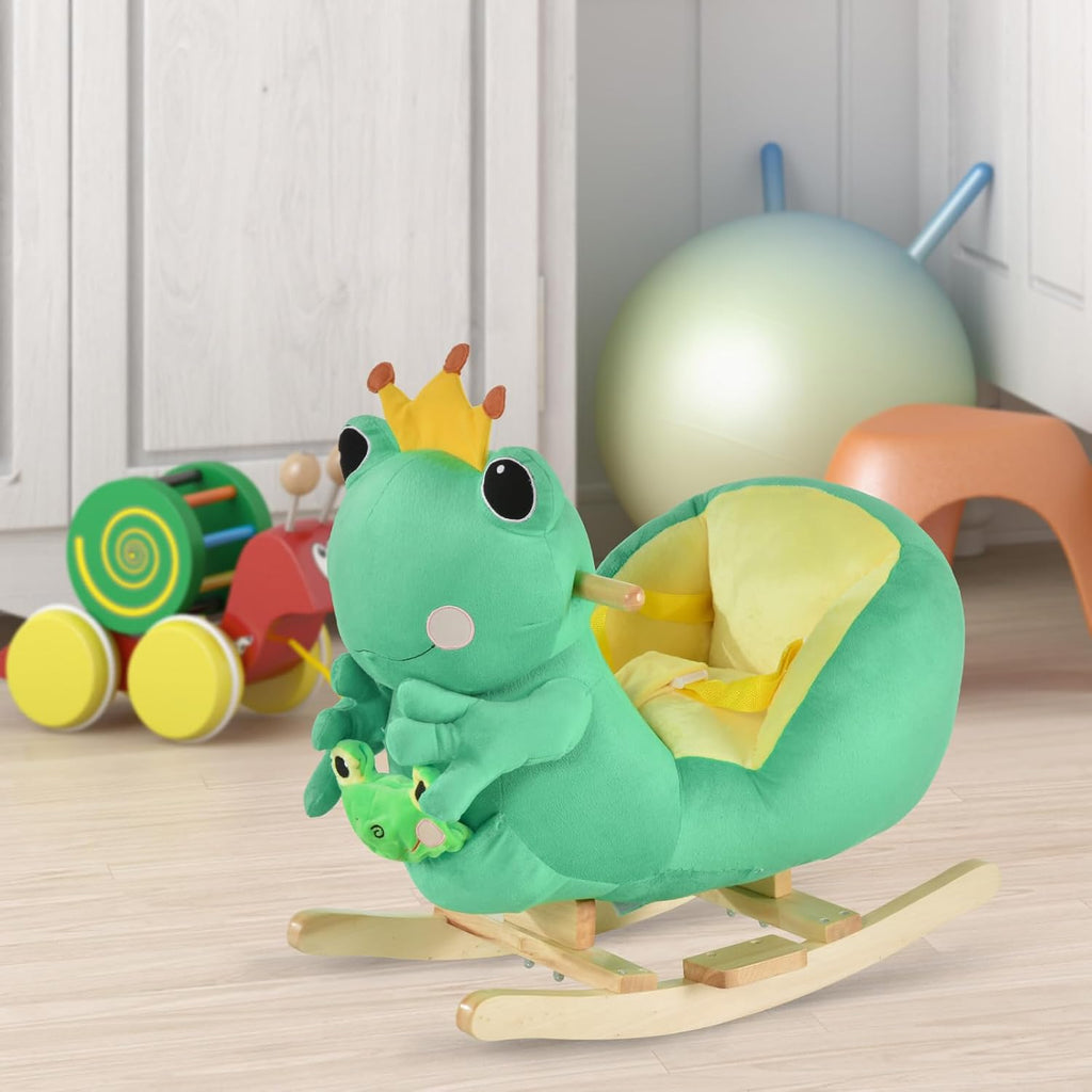 Kids Ride-On Rocking Horse Toy Frog Style Rocker 18-36 Months