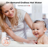 Tankless Water Heater Electric 11kW 240 Volt, Point-of-Use Digital Display