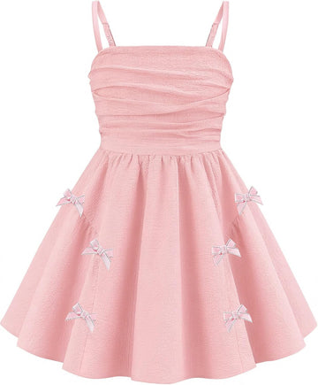 Summer Dress Sleeveless Cami Dresses for Girls