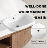 30 Inch Bathroom Vanity with Sink, Freestanding Bathroom Vanity,Flooring Storage Cabinet,Soft-Closing Door with