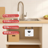 Tankless Water Heater Electric 120V, 3500W Point of Use Instant Hot Water Heater