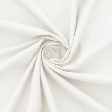 2 Yard Ivory White Cotton Fabric 56 Inch Wide for DIY Crafts