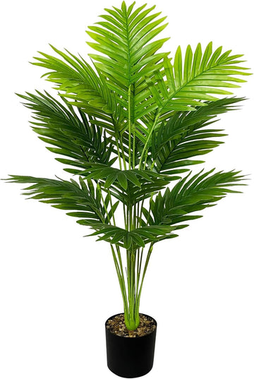 Artificial Plants in Pots Large Fake Tree Floor Faux Tropical Plants Decorative Greenry House Potted Tall Living Room