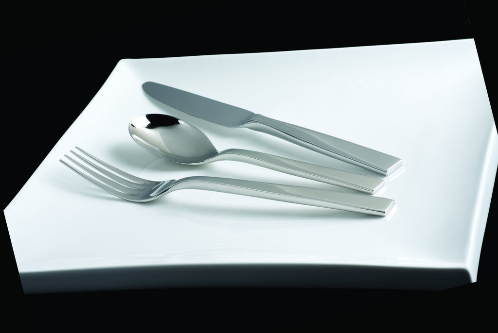 Spada 18/10 Stainless Steel Flatware, 5 Piece Place Setting, Service for 1