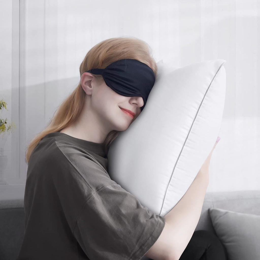 20 x 20 Pillow Inserts () - 20 Inch Square Interior Couch Throw Pillow with 100% Cotton Cover - Decorative - Set of 2