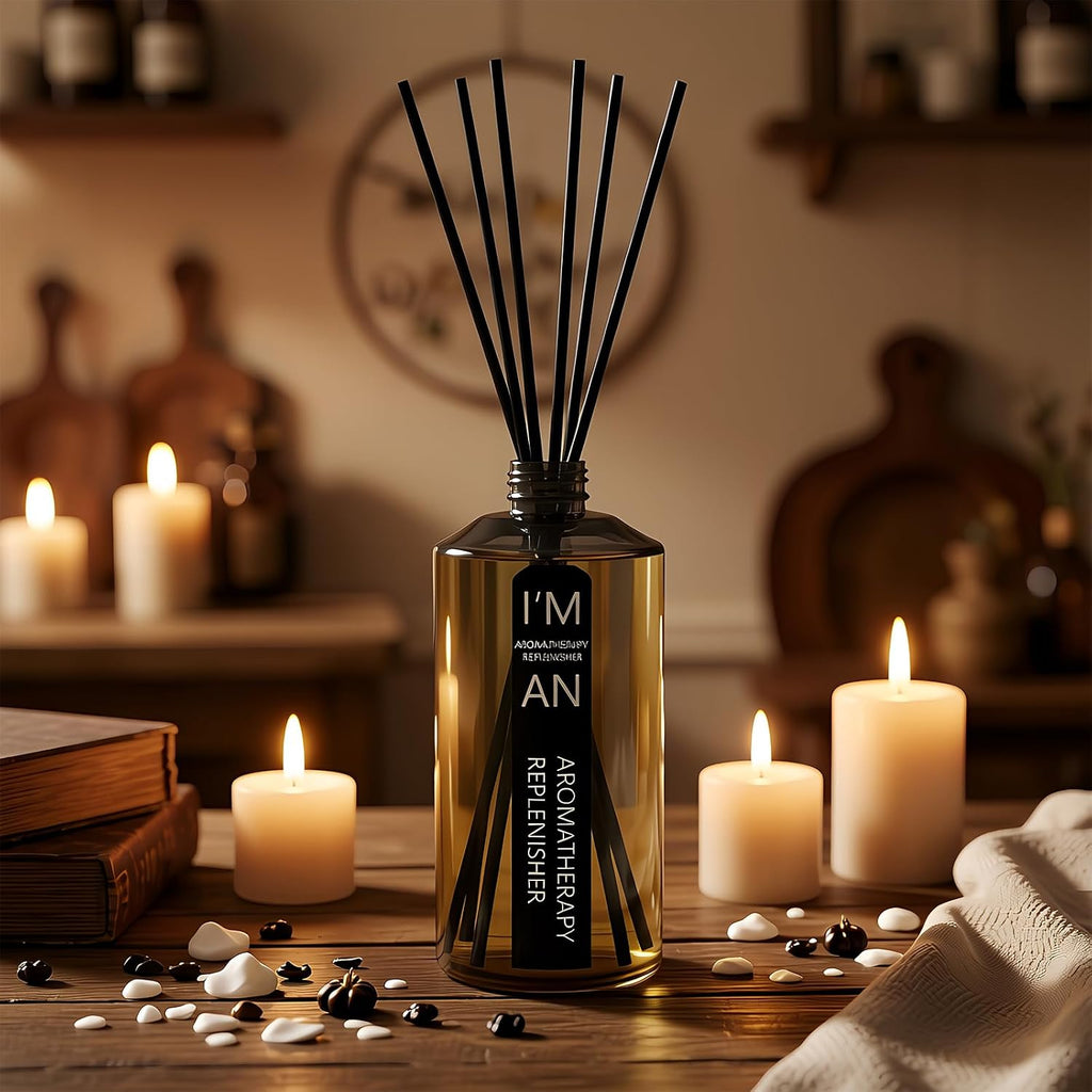 Reed Diffuser Oil Refill Hilton, 500ml/16.9Fl oz - Premium Long Lasting - Set of 169