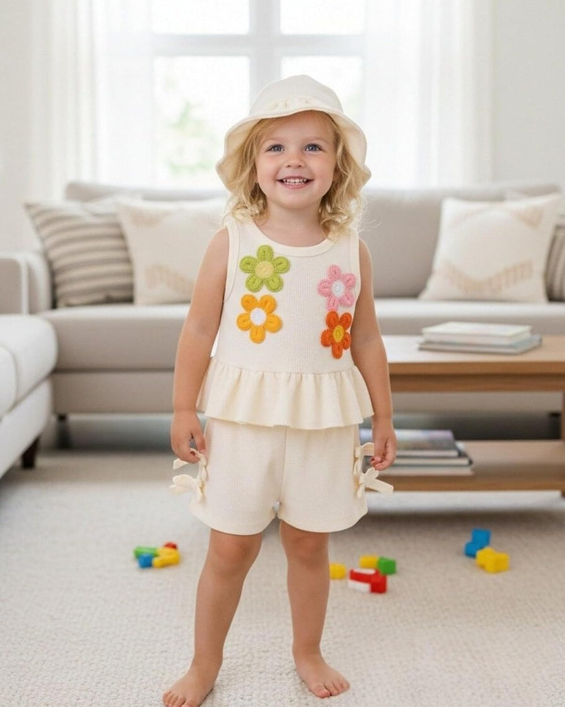 Baby Girl Clothes Infant Toddler Summer Tank Shorts Outfits