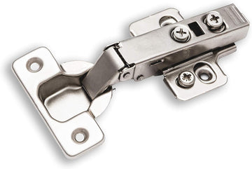4-Pack Full Overlay Frameless Soft-Close European Hinges, 110° 3D Adjustable, Clip-On Concealed Kitchen Cabinet Door
