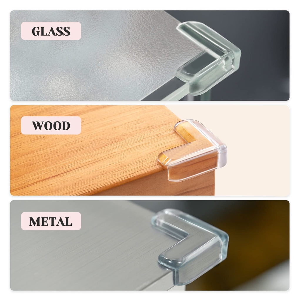 8 Pack Corner Protector for Baby, Clear Corner Protectors,Corner Guard
