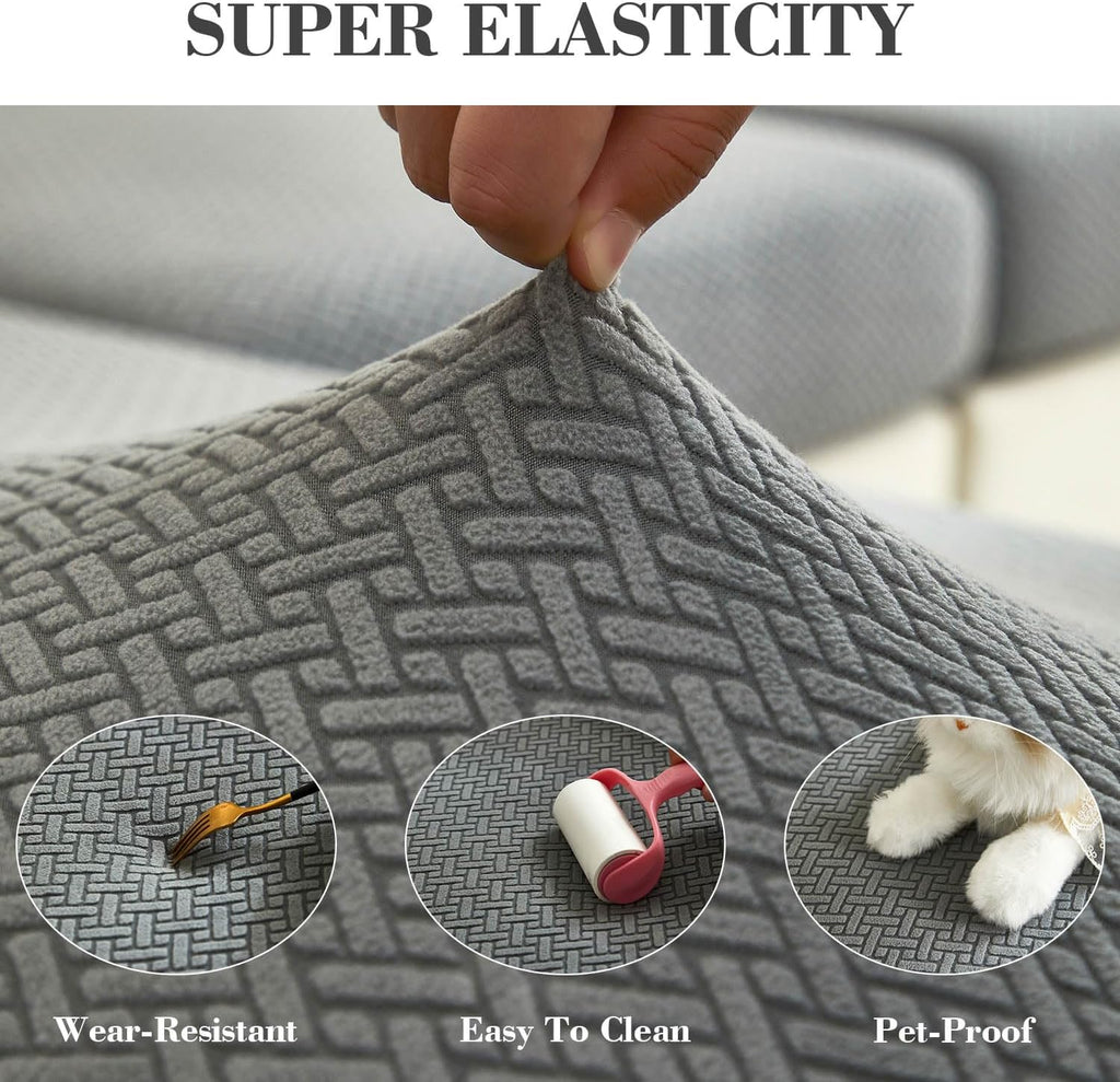 Couch Cushion Covers Sofa Covers Couch Covers for Sofa Pet Friendly Universal Sofa Covers Washable Stretch Slipcovers