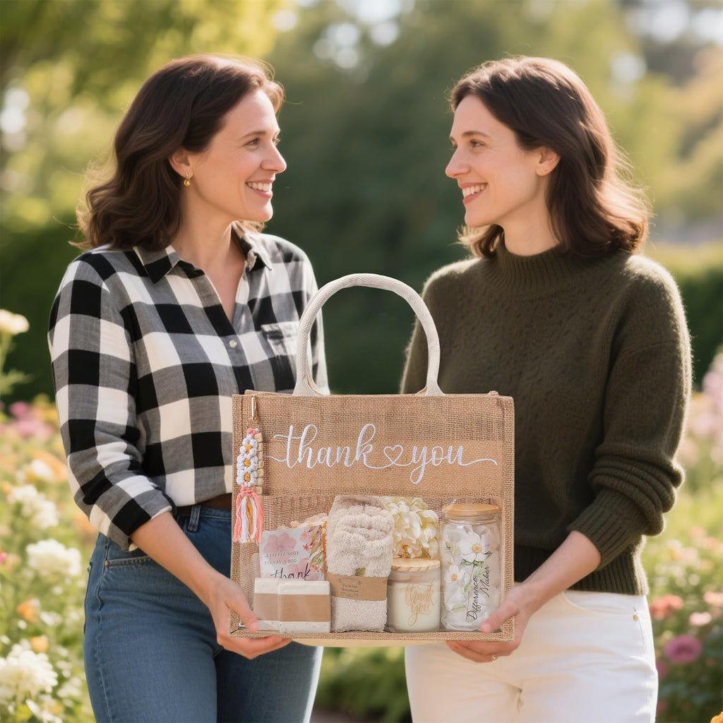 Thank You Gifts for Women, Bosses Day Gifts for Women, Teacher Employee Appreciation Gift, Thank You Gift Basket for