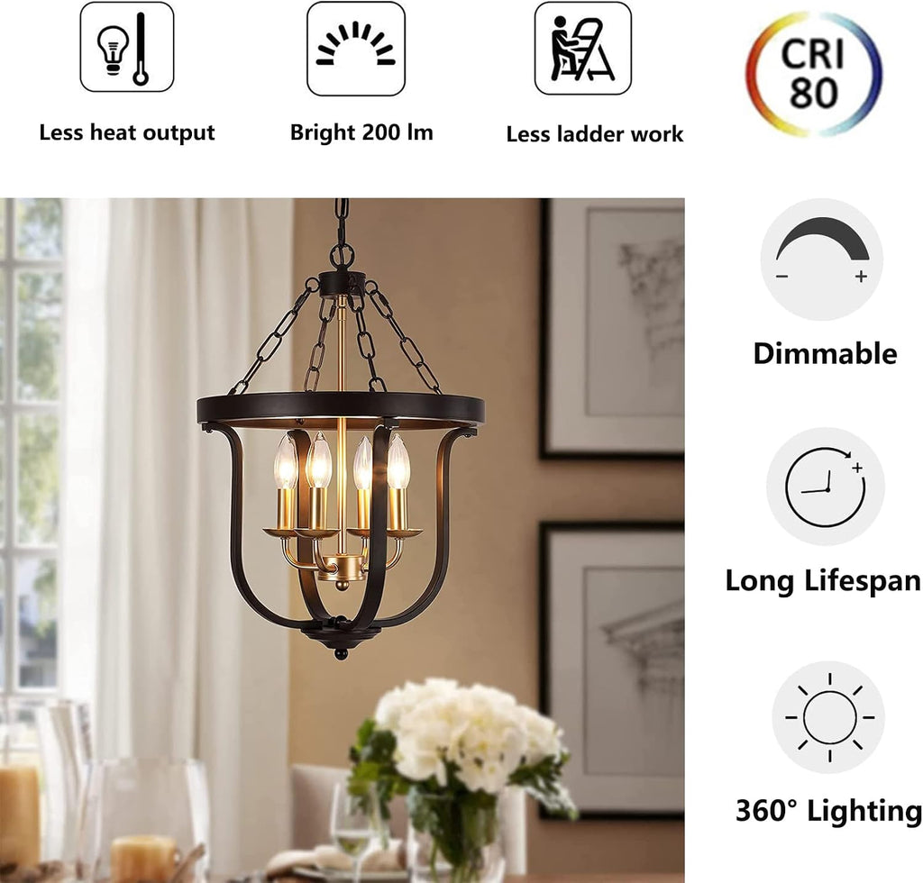 E12 Candelabra Bulb 25 Watt Equivalent E12 LED Bulb 2700K 12 Pack