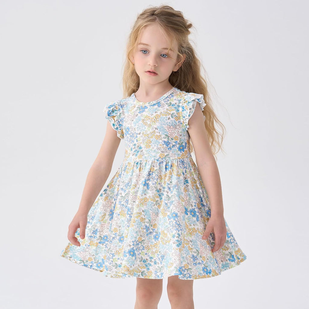 Baby Toddler Girl Viscose from Bamboo Dress Twirly Dresses