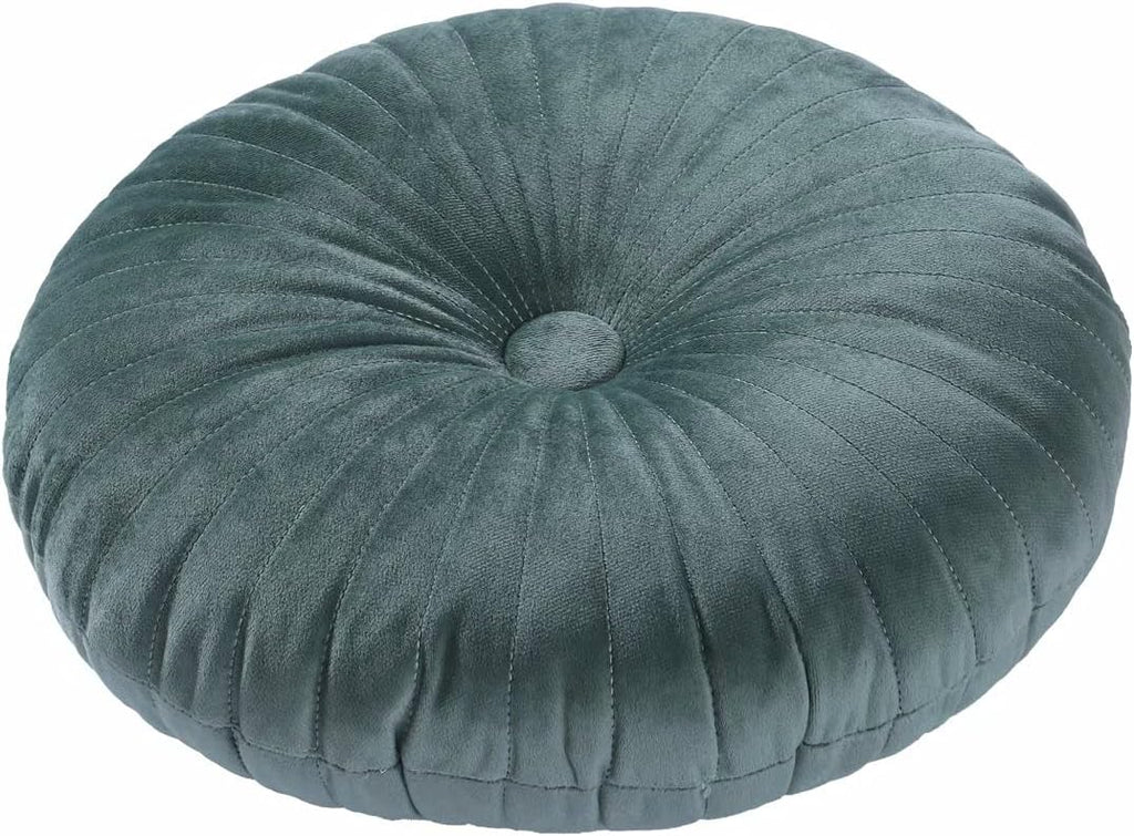 Round Pillow Cushion.7”, Green