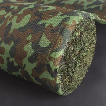 Marine Waterproof Canvas Fabric 600D Camouflage Material 60"×216"