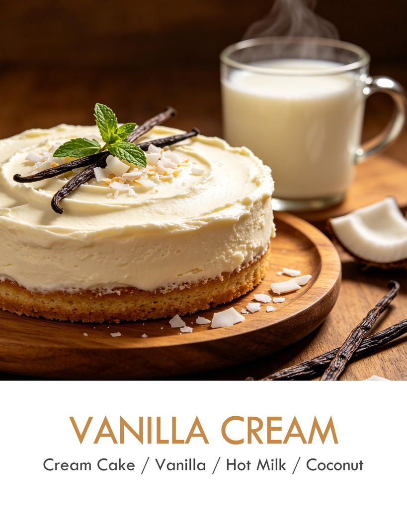 4 Pack Vanilla Cream Odor Eliminating Set - 36 oz Non Toxic