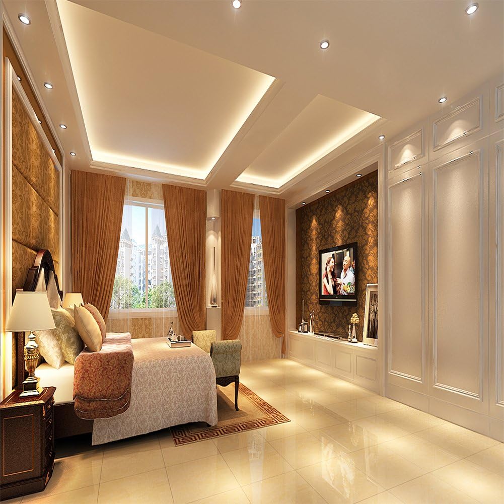 GU5.3 Light Bulbs 5W MR16 LED Bulbs 50W Halogen Bulbs Equivalent,ACDC 12V, 400lm, 120° Beam Angle, Warm White,Perfect