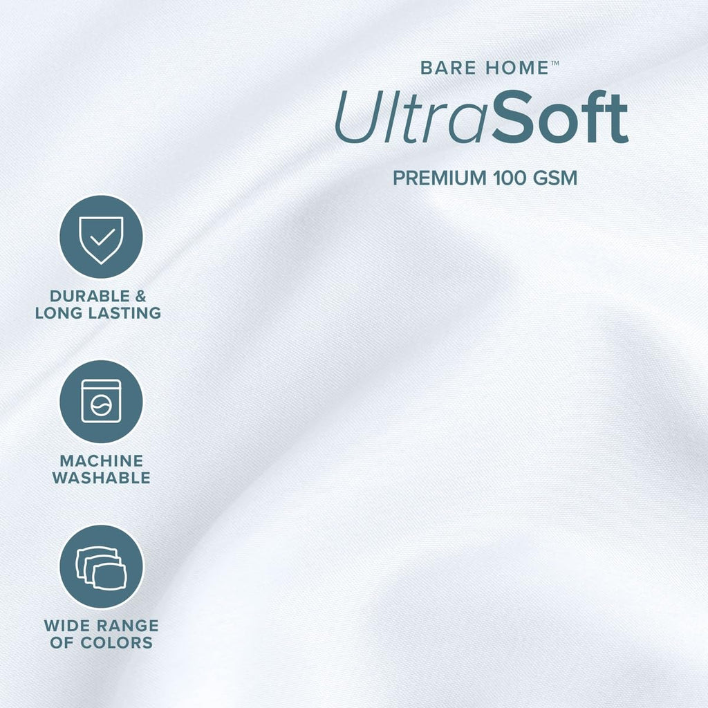 RV Bunk Sheet Set - 1800 Ultra-Soft (30x75), White
