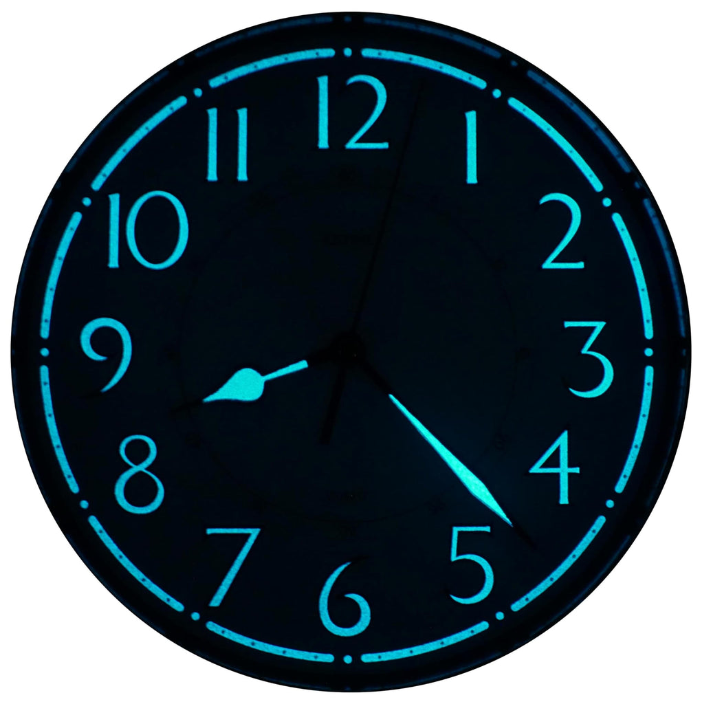 18" Schoolhouse Wood Grain Pendulum Wall Clock, Westminster Chime