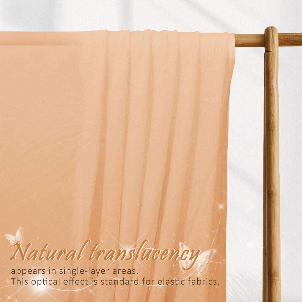 Nude Pink Mesh Fabric by The Yard 4-Way Stretch, 60 Wide (1 Yard)