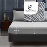 Maple&Stone Full Comforter Set 7 Pieces Bed in a Bag