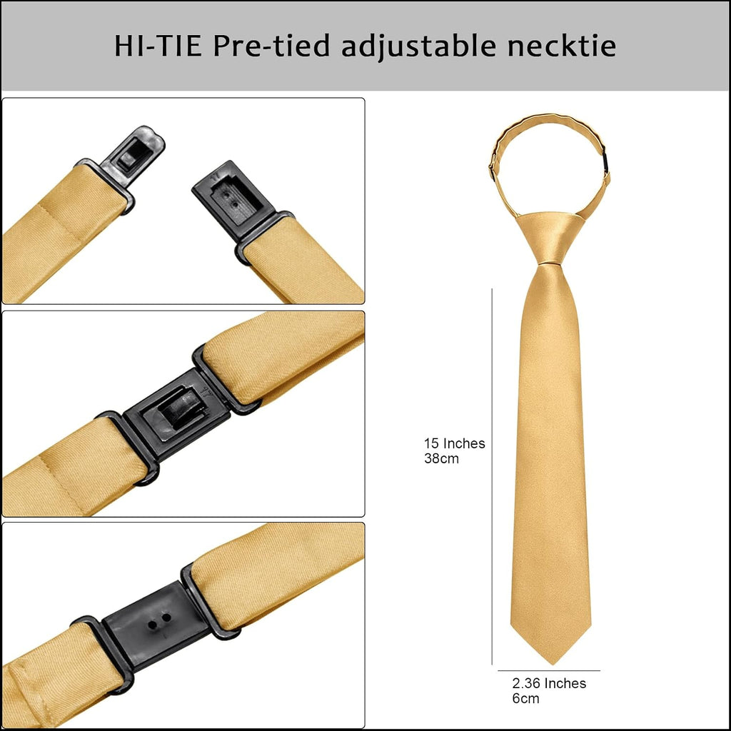 Boys Vest Solid Suit Vest for Boy Tie Bowtie Pocket Square Cufflinks Lapel Pin Tie Clip Vests Kid