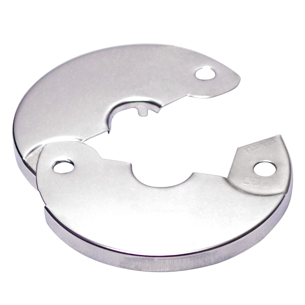 Floor and Ceiling Plate Cover Split Flange Replacement and Repair Kit, Fits 3/8 Inch IPS Galvanized Pipe or 1/2 Inch