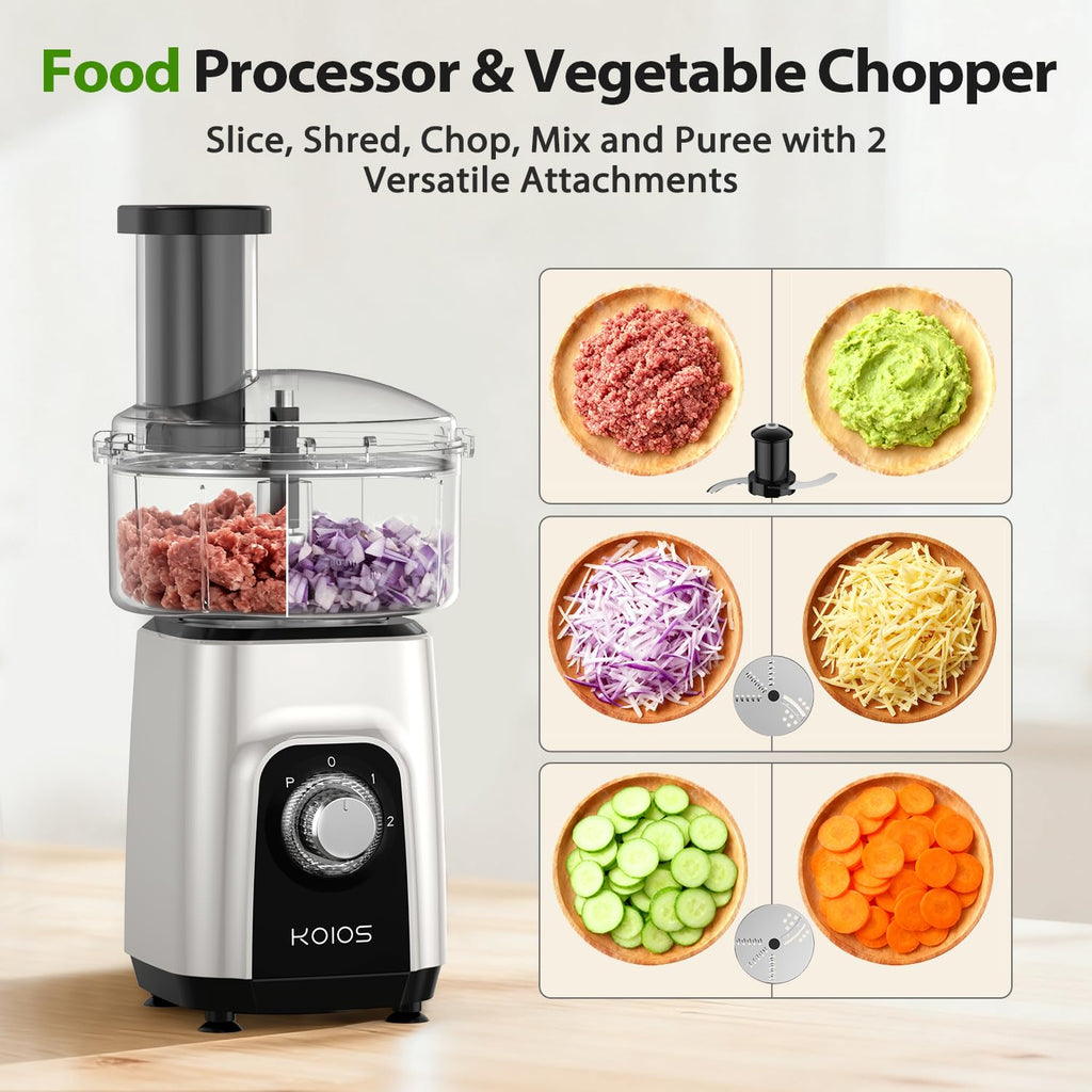 4-in-1 Blender/Food Processor Combo Max 1000W, Dishwasher Safe