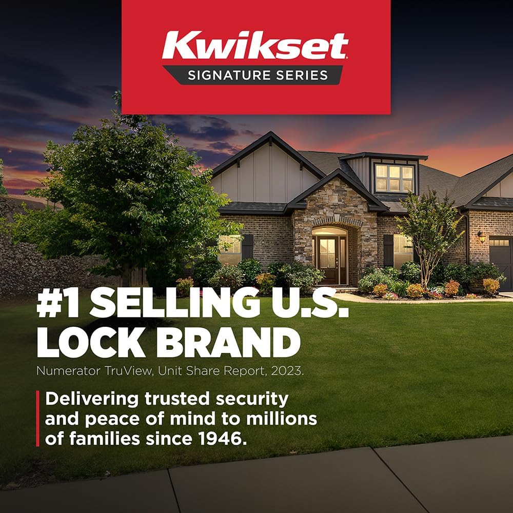 San Clemente Front Door Handle No Lock, Entry Handleset Exterior with Interior Reversible Handed Lever, Non-Locking - Door Handleset