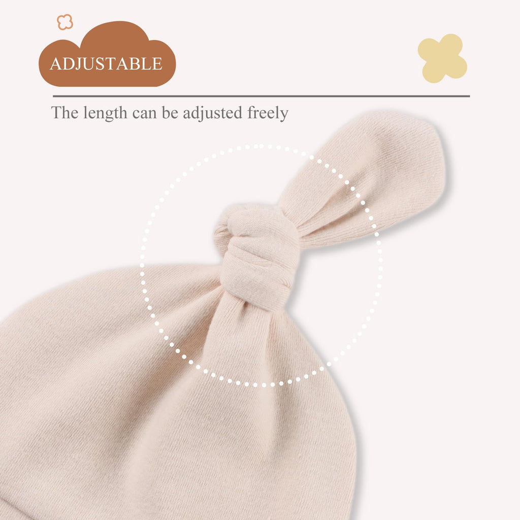 Newborn Hats for Boys Cotton Newborn Beanies Autumn Winter Infant Baby Girls Hat (, S)
