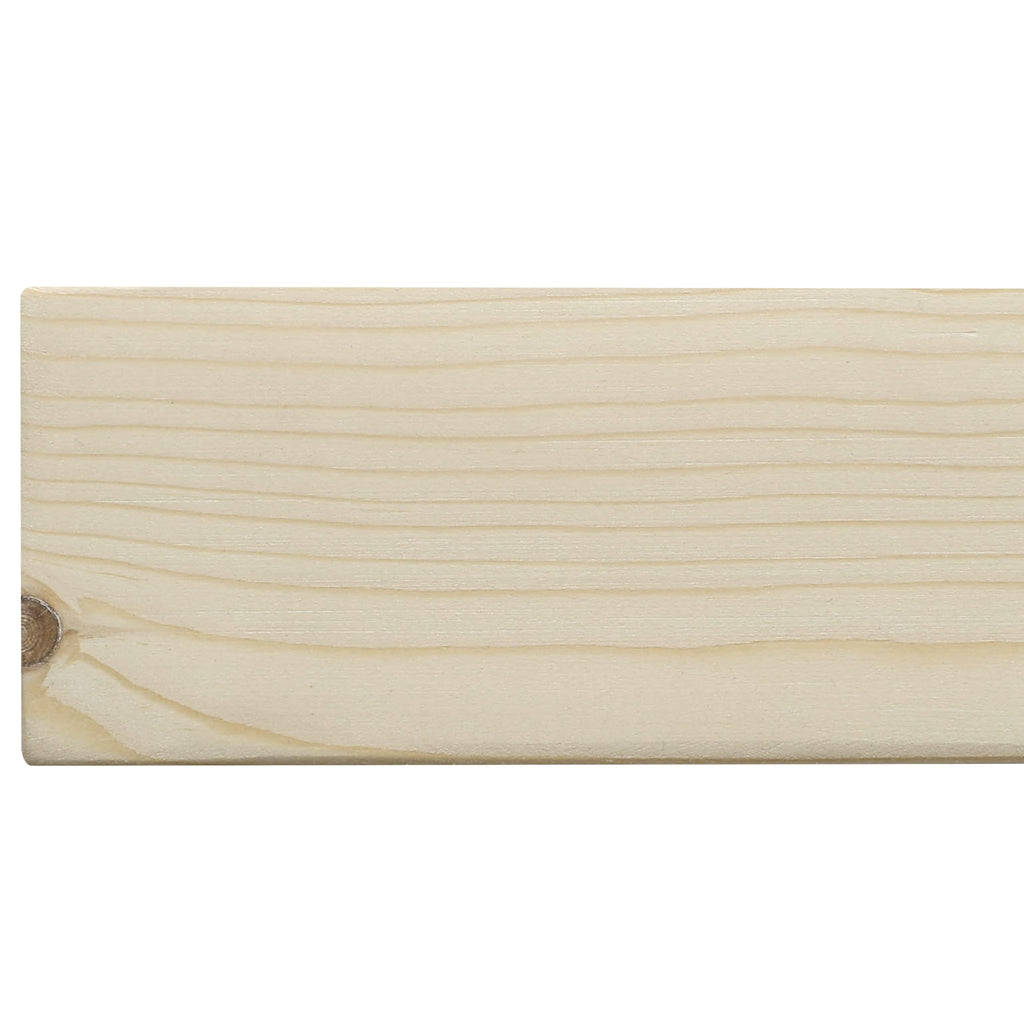 Smooth Timber Floating Shelf - Versatile Wood Mantel & Wall Shelf (Unfinished, 36 in.)
