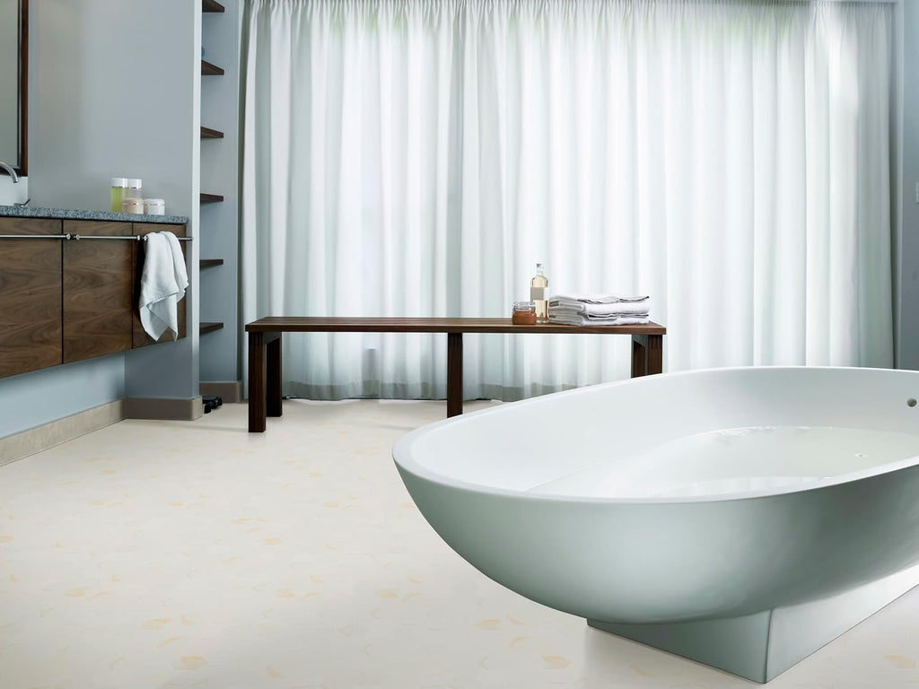 Eden Calacatta 3 in. x 3 in. Hexagon Porcelain Mosaic Tile Flooring
