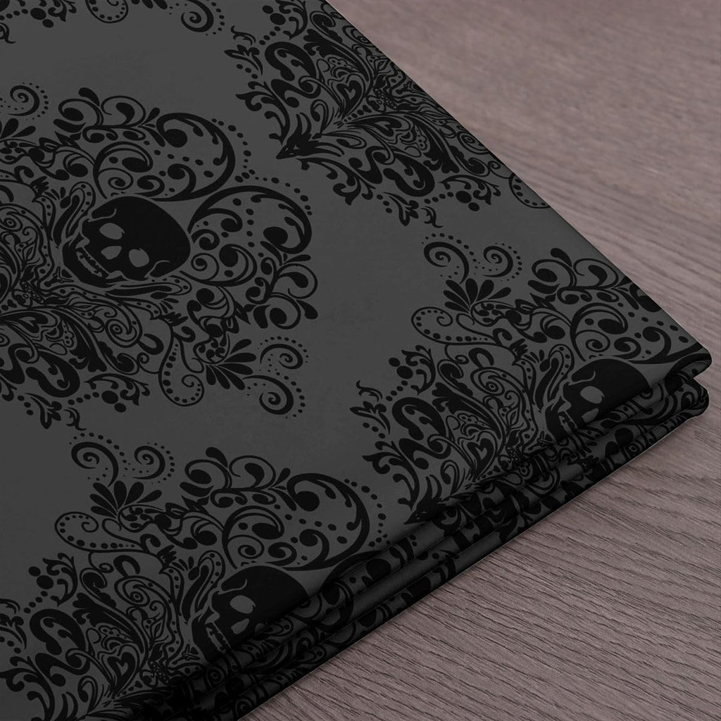 Gothic Skull Fabric by The Yard Soft 1 Yard