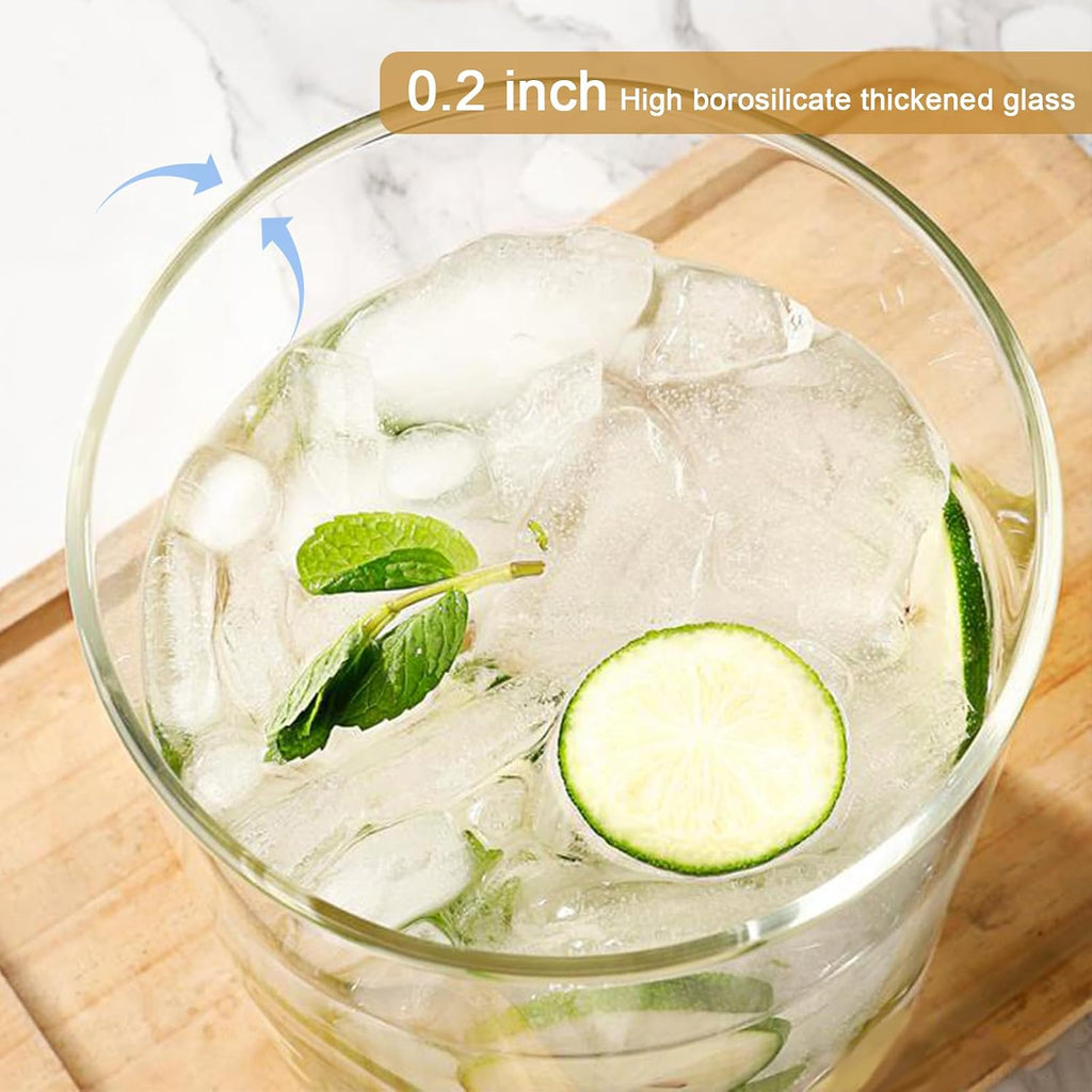 Drink Dispenser,3 Gallon Drink Dispensers for Parties, with Spigot - Jumbo Glass Drink