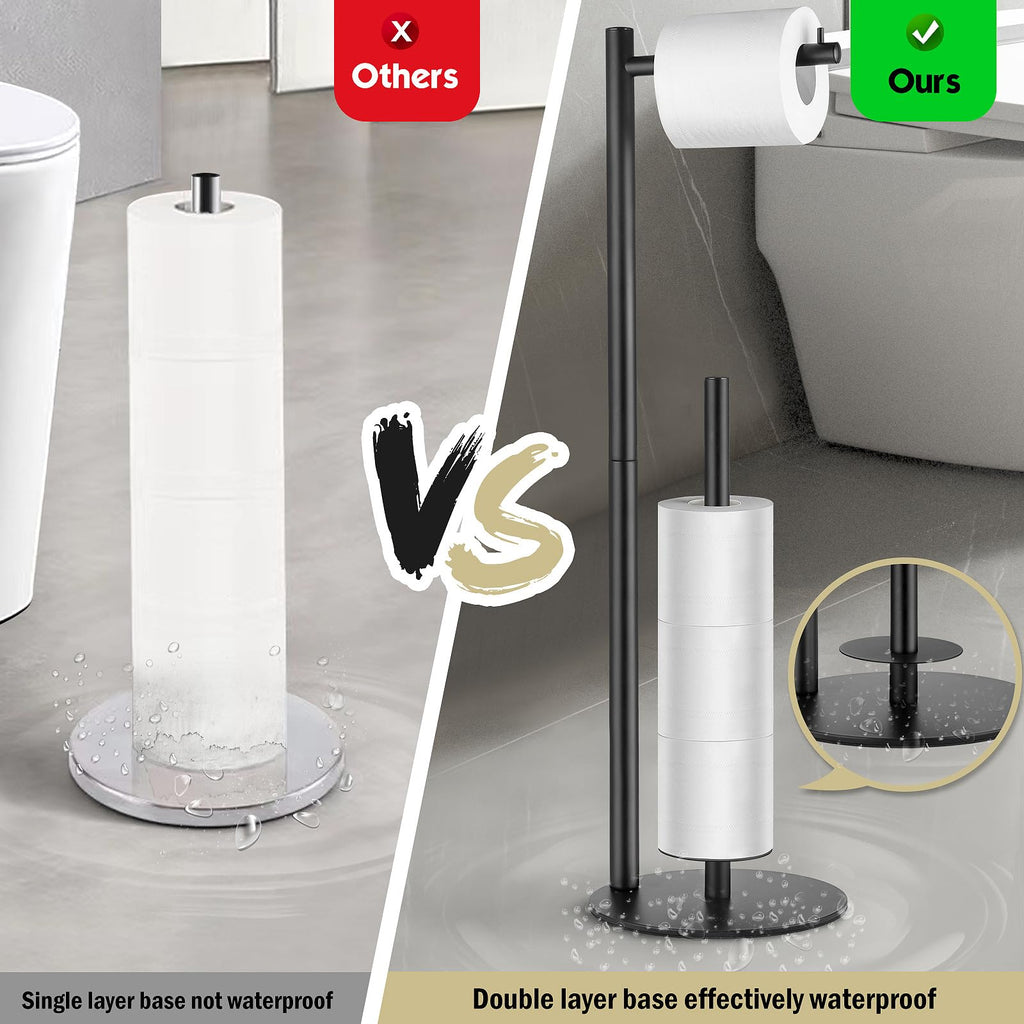 Toilet Paper Holder Stand — Bath Hardware | Casa Home Living
