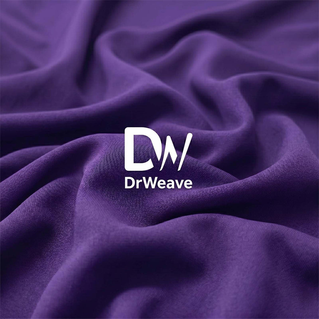 Nylon Spandex Fabric by The Yard, 59 Inch Wide (Purple, 1 Yard)