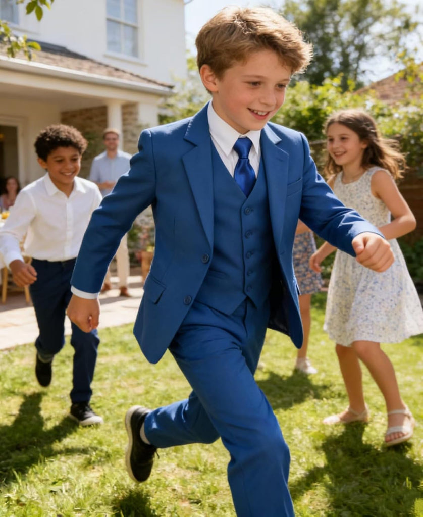 Boys Suit Kids Dress Clothes Wedding Ring Bearer Outfit Formal Wear