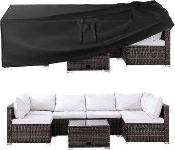 Patio Furniture Covers, Outdoor Furniture Cover Waterproof, General Purpose, Outside Table and Chair Covers, Heavy